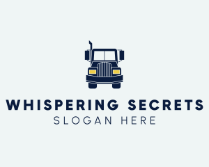 Blue Front Truck logo design