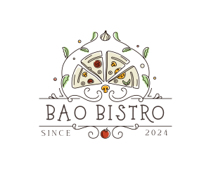 Pizza Bistro Restaurant logo design