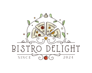 Pizza Bistro Restaurant logo design