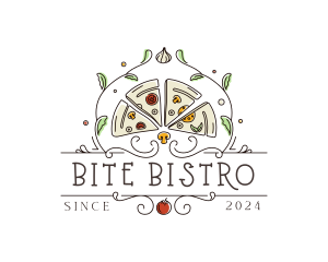 Pizza Bistro Restaurant logo design