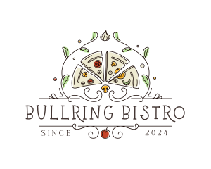 Pizza Bistro Restaurant logo design