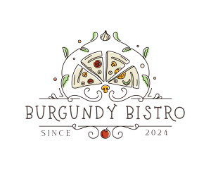 Pizza Bistro Restaurant logo design