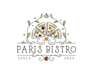 Pizza Bistro Restaurant logo design