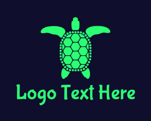 Green - Green Sea Turtle logo design