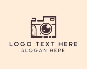 Photography Camera Vlogger Logo