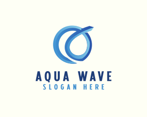 Water - Water Fluid Loop logo design