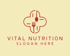 Hospital Canteen Food  logo design