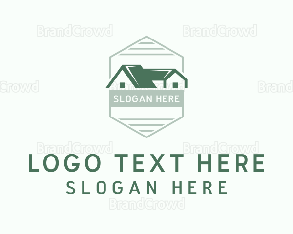 Green House Roof Logo