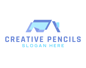 Creative House Roof logo design