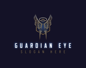 Angel Guardian Holy logo design