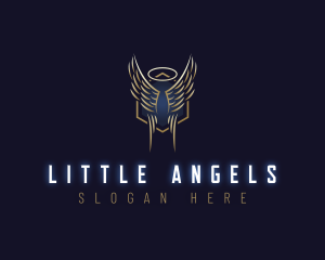 Angel Guardian Holy logo design