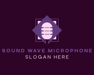 Microphone - Microphone Podcast Radio logo design