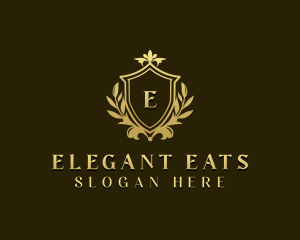 Elegant Regal Shield logo design