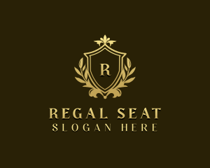 Elegant Regal Shield logo design