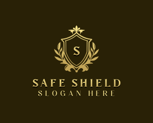 Elegant Regal Shield logo design