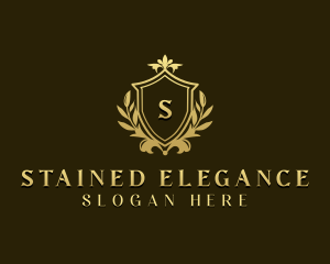 Elegant Regal Shield logo design