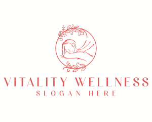 Massage Wellness Spa logo design