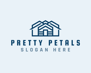 Roofing Property Realty Logo