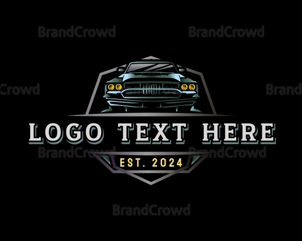 Classic Car Automobile Logo