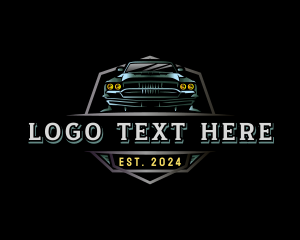 Badge - Classic Car Automobile logo design