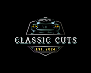 Classic Car Automobile logo design