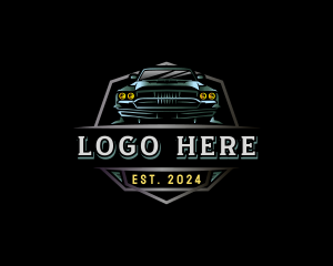 Restoration - Classic Car Automobile logo design