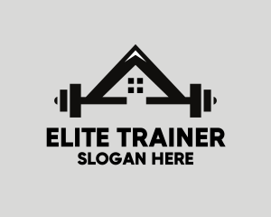 Weights Gym House logo design