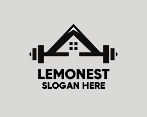 Personal Trainer - Weights Gym House logo design