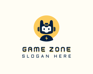 Video Game Robot logo design