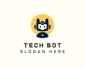 Video Game Robot logo design