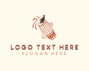 Cultural - Conga African Drum logo design