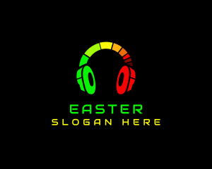 DJ Headset Sound Rave Logo