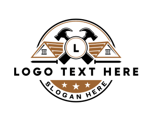 Hammer - Hammer Carpentry Tradesman logo design