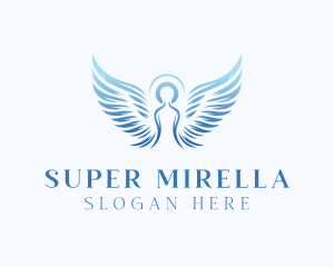 Spiritual - Spiritual Halo Angel logo design