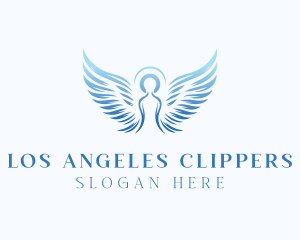 Spiritual Halo Angel logo design