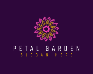 Petal - Bohemian Mandala Petal logo design