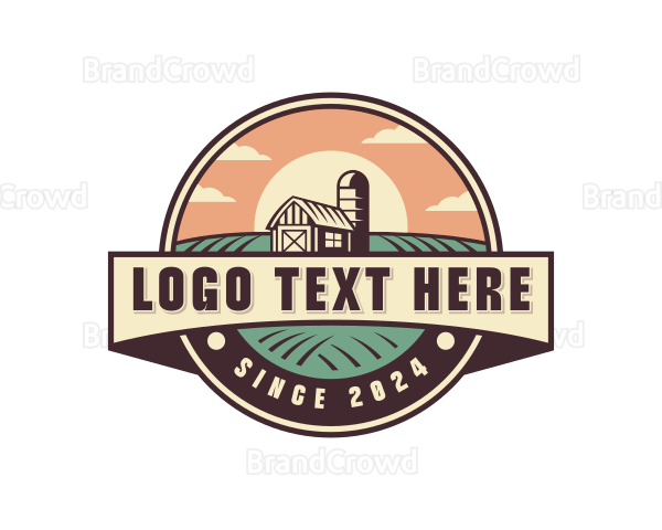 Field Landscaping Barn Logo