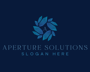 Crystal Swirl Startup logo design