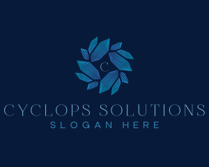 Crystal Swirl Startup logo design