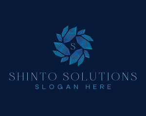 Crystal Swirl Startup logo design