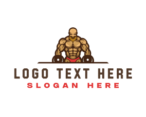 Muscle - Muscle Workout Physique logo design