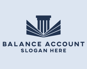 Account - Column Building Structure logo design