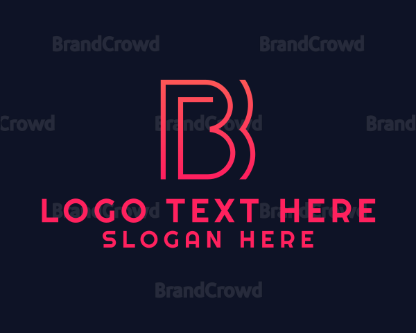 Professional Startup Letter B Logo