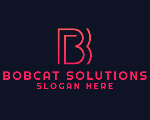 Professional Startup Letter B logo design