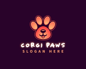 Paw Pet Puppy logo design