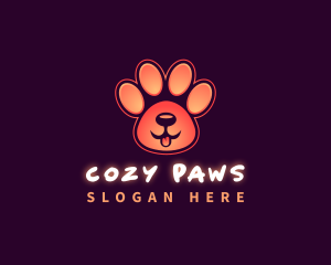 Paw Pet Puppy logo design