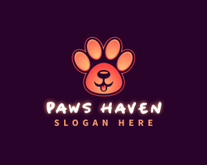 Paw Pet Puppy logo design