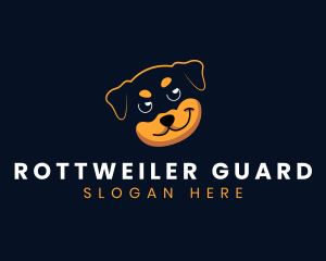 Smirking Pet Dog logo design