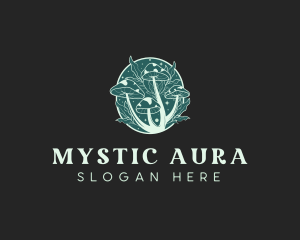 Mystical Mushroom Fungi logo design