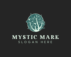 Mystical Mushroom Fungi logo design